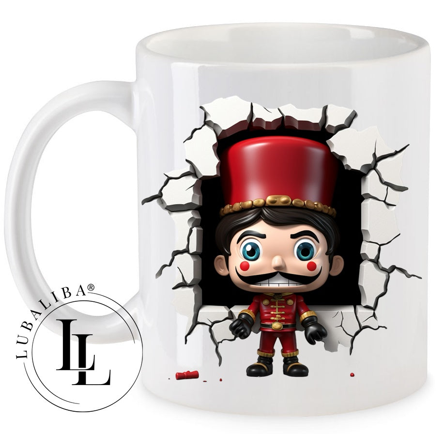 Tasse " 3D- Optik Christmas Fabian " ArtNr.: CAJ